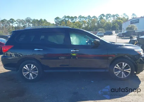 2017 Nissan Pathfinder Sv z USA, uszkodzony, nr VIN 5N1DR2MN8HC651620